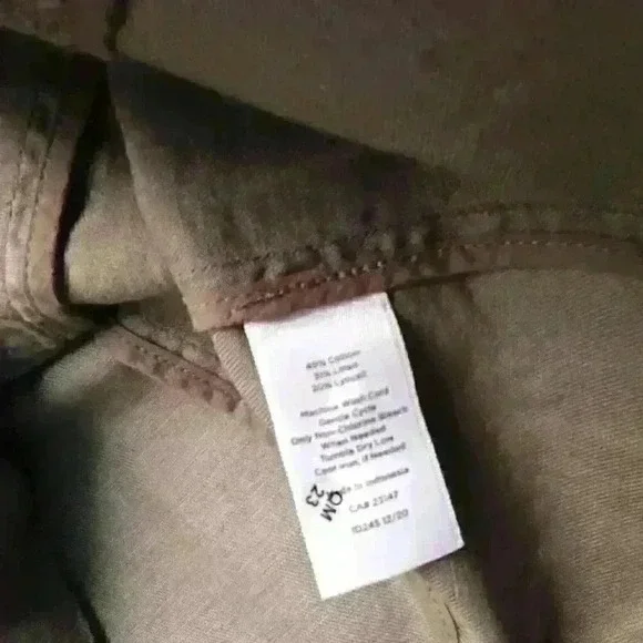 Talbots Womans Utility Jacket Size XS Army Green Streetwear Skater Grunge - Picture 5 of 8